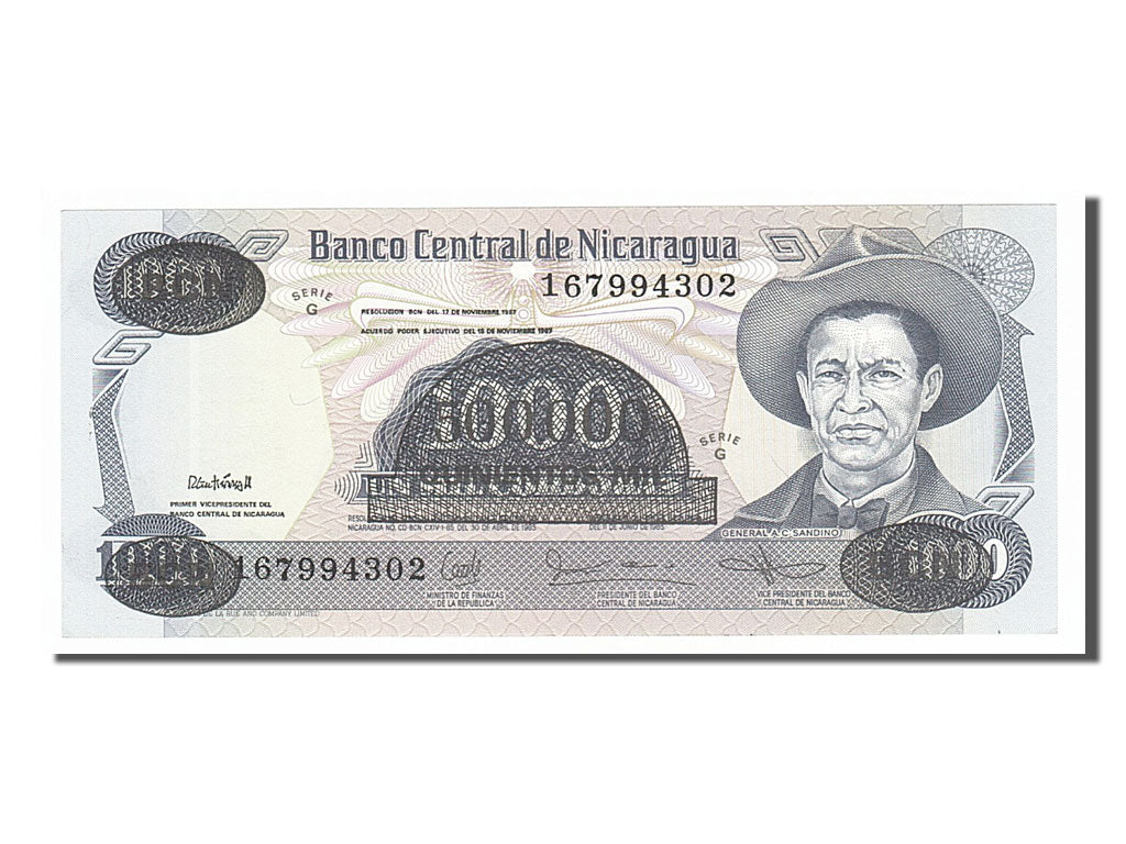 Billet, Nicaragua, 500,000 Córdobas on 1000 Córdobas, 1987, NEUF