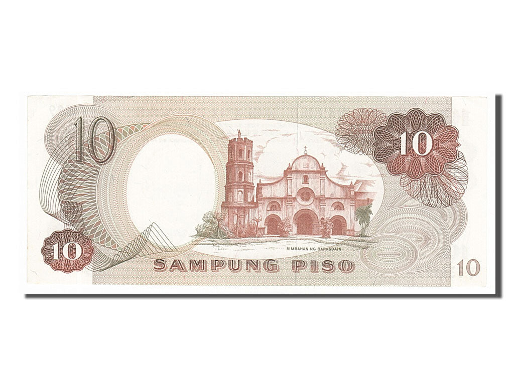 Billete, 10 Piso, 1969, Filipinas, SC