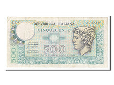 Italy, 500 Lire, 1976, KM #95, 1976-12-20, VF(30-35), E24