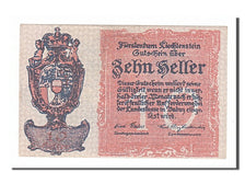 Biljet, Liechtenstein, 10 Heller, 1920, NIEUW