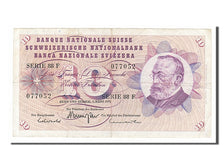 Switzerland, 10 Franken, 1973, KM #45s, 1973-03-07, EF(40-45), 88F