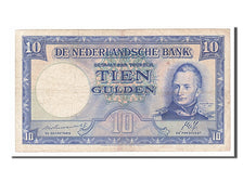 Netherlands, 10 Gulden, 1945, KM #75a, 1945-05-07, VF(30-35), IAK021405