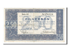 Netherlands, 2 1/2 Gulden, 1938, KM #62, 1938-10-01, EF(40-45), AU