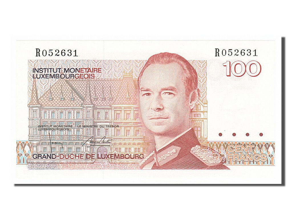 Luxembourg, 100 Francs, 1986, KM #58b, UNC(65-70), R052631