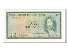Luxembourg, 10 Francs, 1954, KM #48a, AU(50-53), C066737