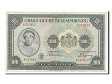 Luxembourg, 100 Francs, 1944, KM #47a, EF(40-45), A243012