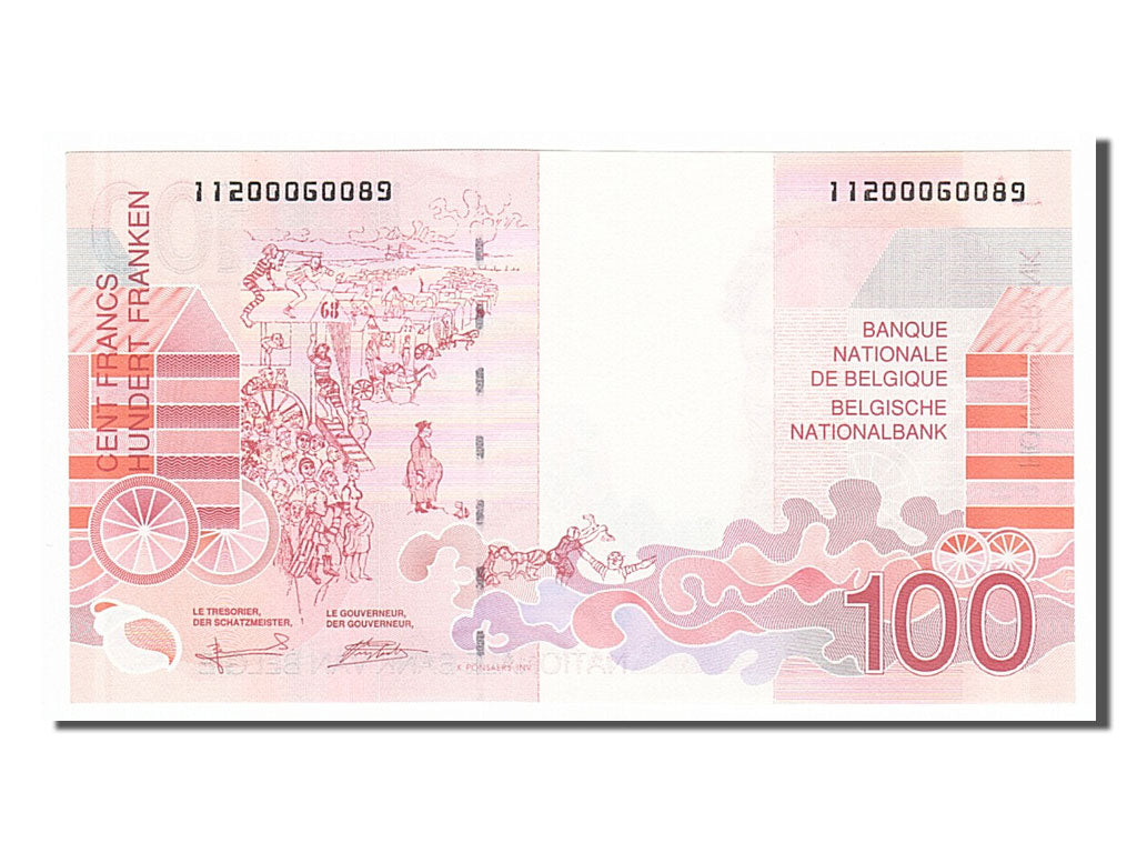 Belgium, 100 Francs, 1995, KM #147, UNC(63), 11200060089