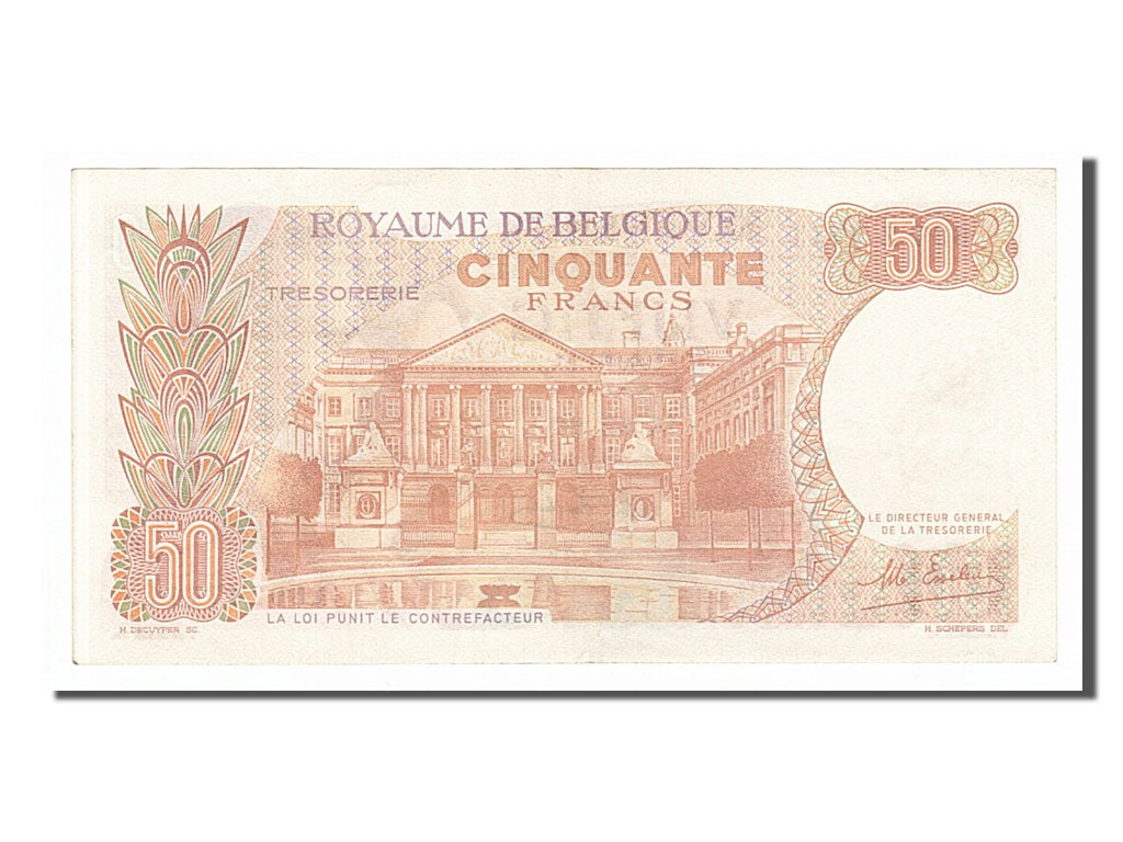 Belgio, 50 Francs, 1966, 1966-05-16, BB+