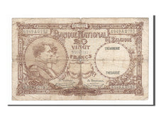Banknote, Belgium, 20 Francs, 1931, 1931-11-04, VG(8-10)