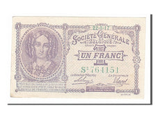 Banknote, Belgium, 1 Franc, 1917, 1917-05-22, AU(55-58)