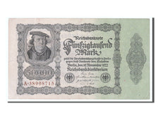 Banknote, Germany, 50,000 Mark, 1922, 1922-11-19, AU(55-58)