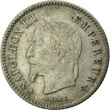 Coin, France, Napoleon III, Napoléon III, 20 Centimes, 1867, Strasbourg