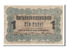 Billet, Allemagne, 1 Rubel, 1916, TTB