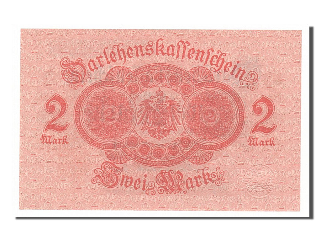 Germany, 2 Mark, 1914, KM #53, 1914-08-12, UNC(65-70), 669 354167