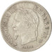 France, Napoleon III, 20 Centimes, 1868, Paris, EF(40-45), Silver, KM 808.1