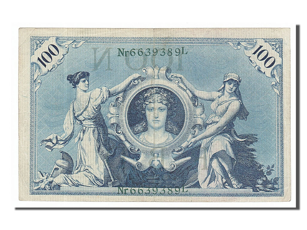 Billet, Allemagne, 100 Mark, 1908, 1908-02-07, TTB