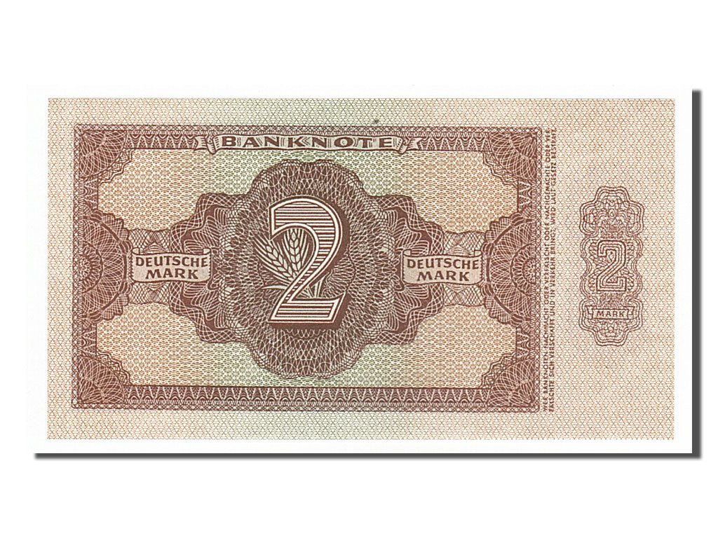 Germany - Democratic Republic, 2 Deutsche Mark, 1948, KM #10b, UNC(65-70), BQ...