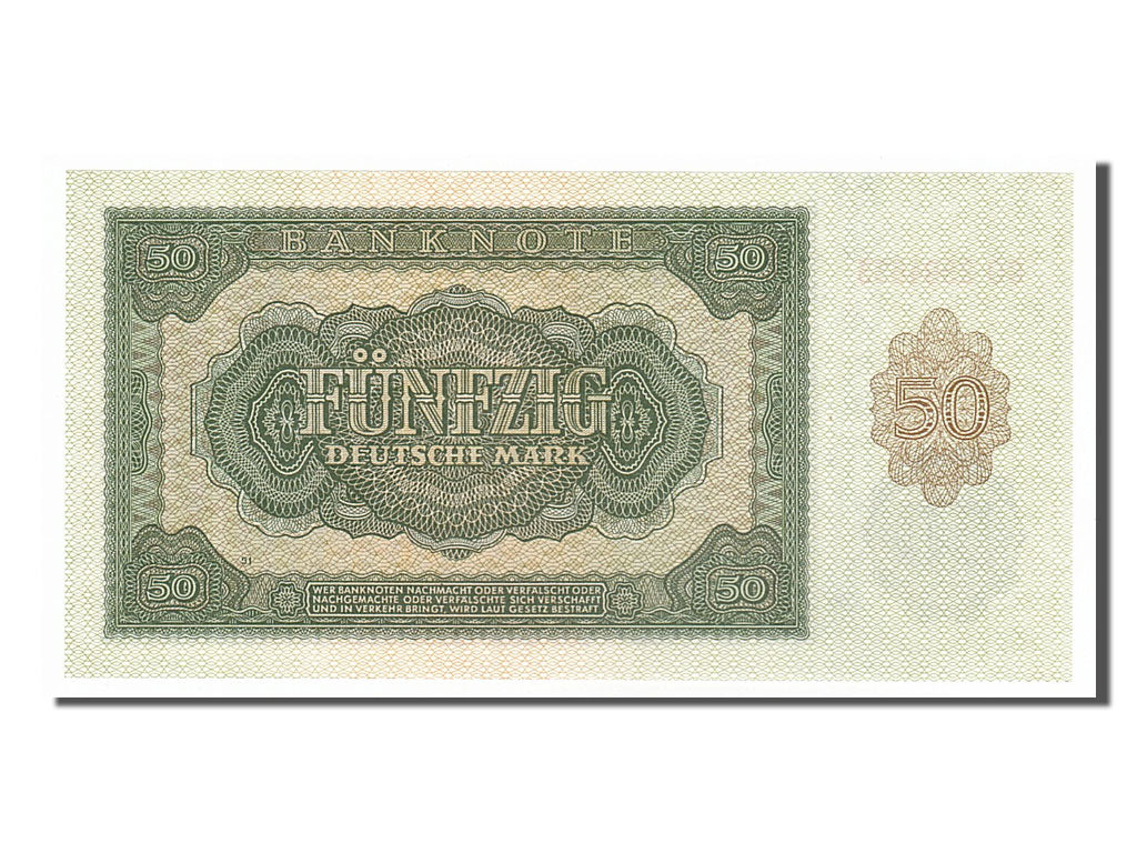 Banconote, Germania - Repubblica Democratica, 50 Deutsche Mark, 1948, FDS