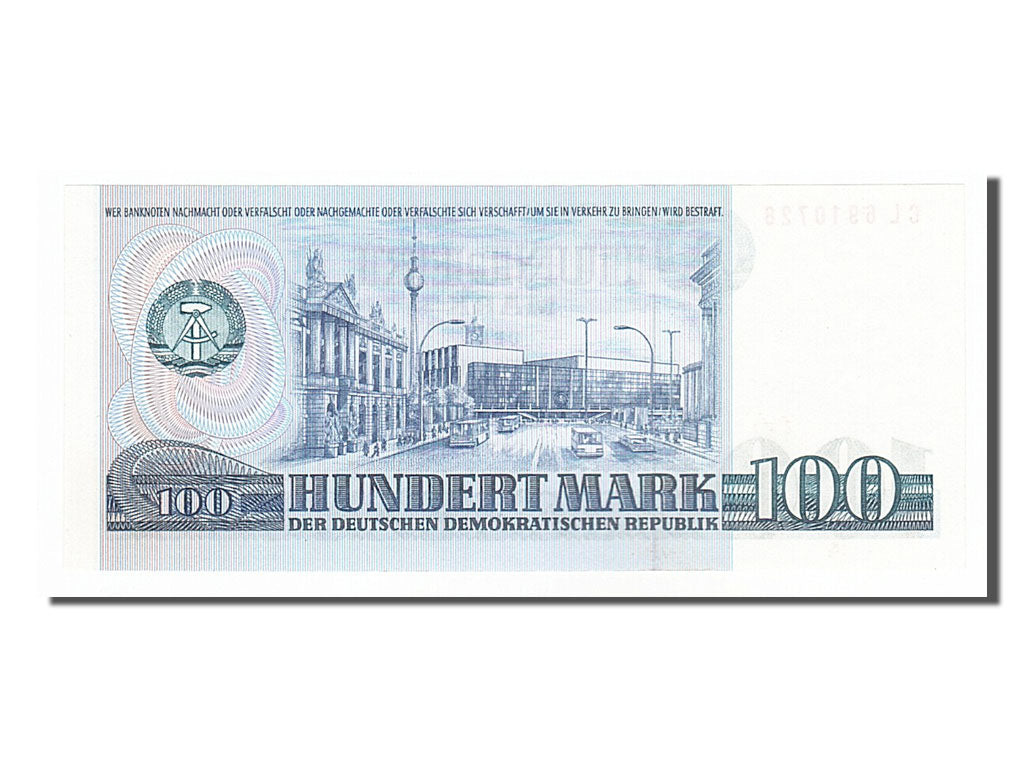 Germany - Democratic Republic, 100 Mark, 1975, KM #31a, UNC(63), CL 6910728