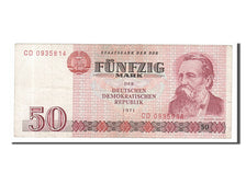 Germany - Democratic Republic, 50 Mark, 1971, KM #30a, VF(30-35), CD 0935814