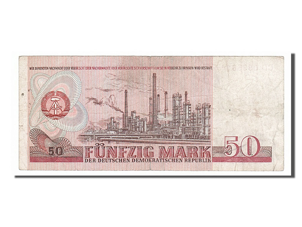 Germany - Democratic Republic, 50 Mark, 1971, KM #30a, VF(30-35), CD 0935814