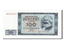 Biljet, Duitse Democratische Republiek, 100 Mark, 1964, NIEUW