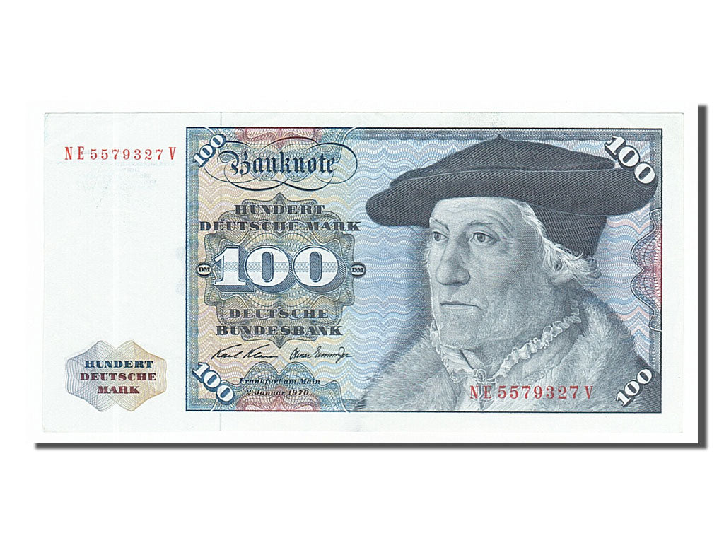 Germany - Federal Republic, 100 Deutsche Mark, 1970, KM #34a, 1970-01-02,...