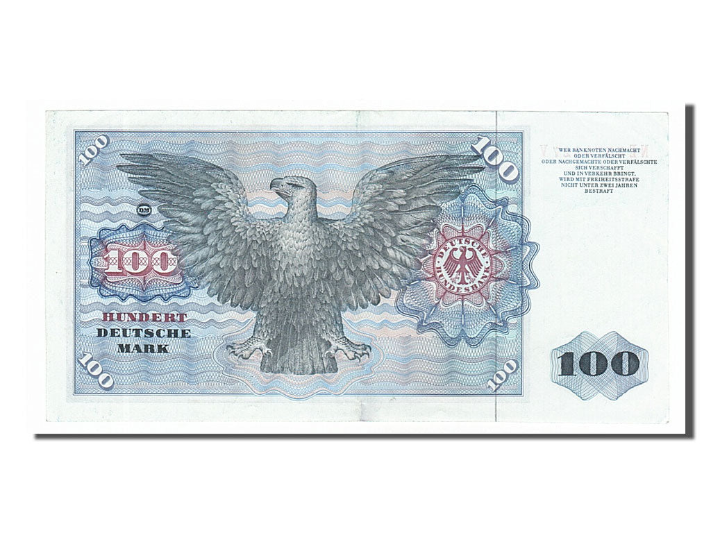 Germany - Federal Republic, 100 Deutsche Mark, 1970, KM #34a, 1970-01-02,...