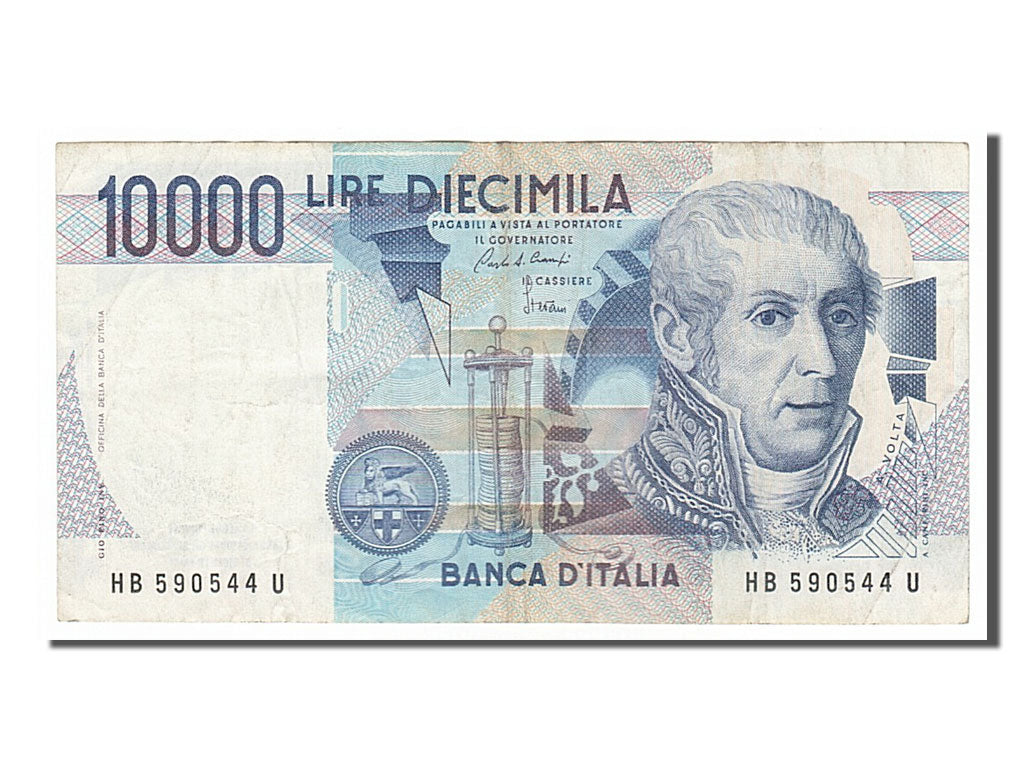 Banknote, Italy, 10,000 Lire, 1984, 1984-09-03, EF(40-45)