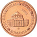Romania, medaglia, 1 C, Essai Trial, 2003, FDC, Rame
