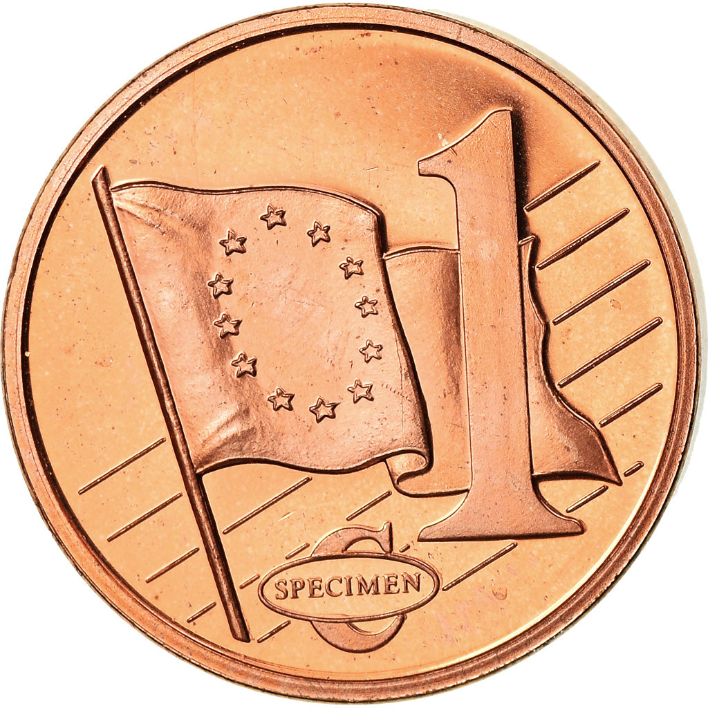 Romania, Medal, 1 C, Essai Trial, 2003, MS(65-70), Copper