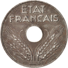 France, État français, 20 Centimes, 1944, TTB, Iron, KM:900.2a, Gadoury:322