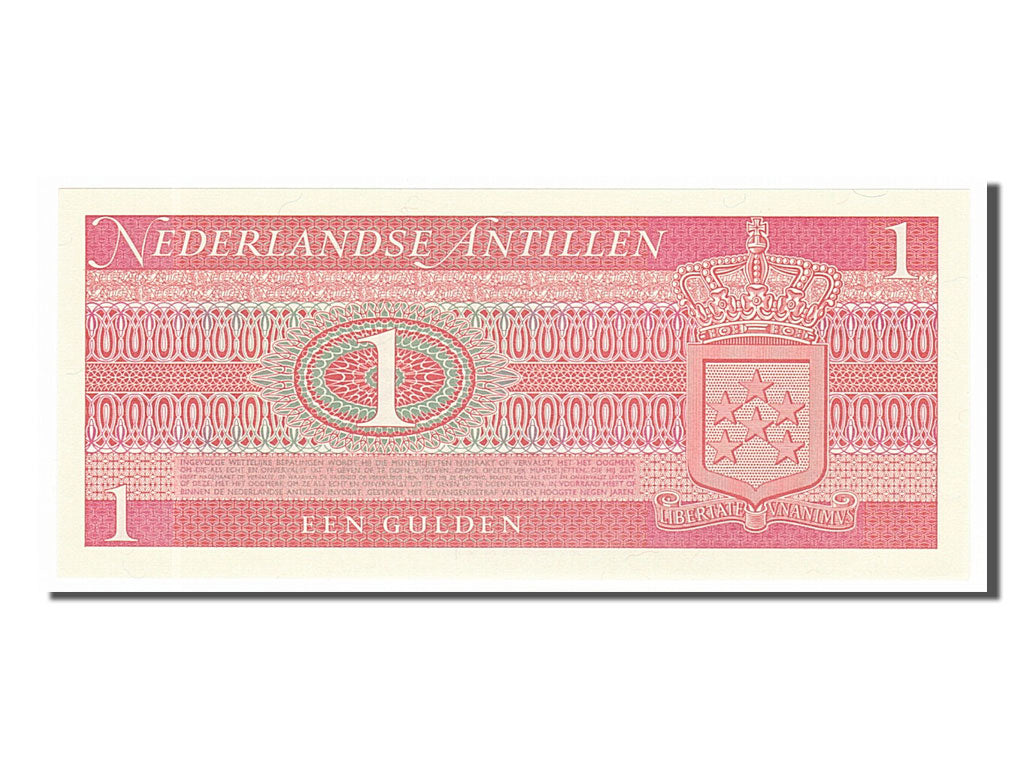 Banknote, Netherlands Antilles, 1 Gulden, 1970, 1970-09-08, UNC(65-70)