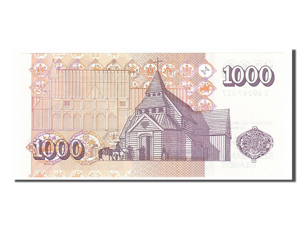 Iceland, 1000 Krónur, 2005, KM #59, UNC(65-70), E39267327