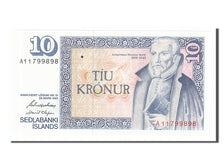 Iceland, 10 Krónur, 1981, KM #48a, UNC(65-70), A11799898