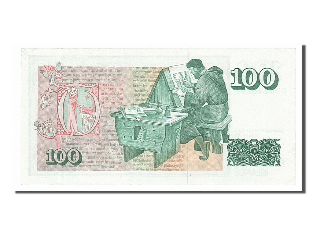 Iceland, 100 Krónur, 1981, KM #50a, UNC(63), C08246291