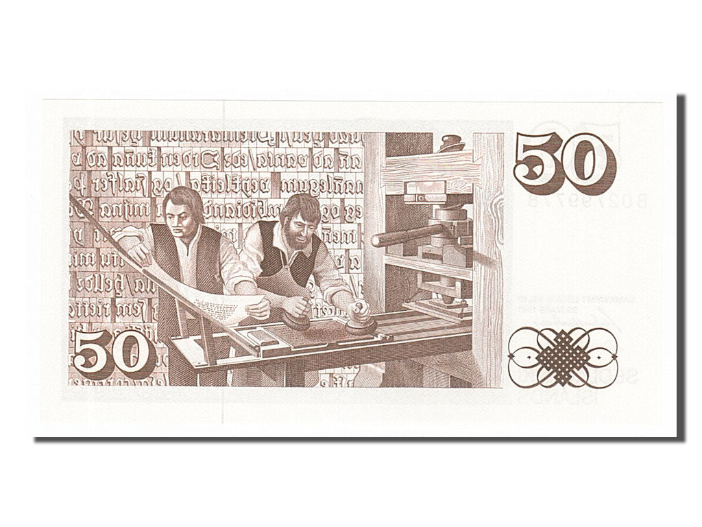 Iceland, 50 Krónur, 1981, KM #49a, UNC(65-70), B02799778