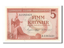 Iceland, 5 Krónur, 1957, KM #37a, UNC(65-70), A2265421