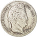 France, Louis-Philippe, 1/4 Franc, 1836, Paris, VF(20-25), Silver, KM:740.1