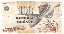 Iles Féroé, 100 Kronur type 2001-05