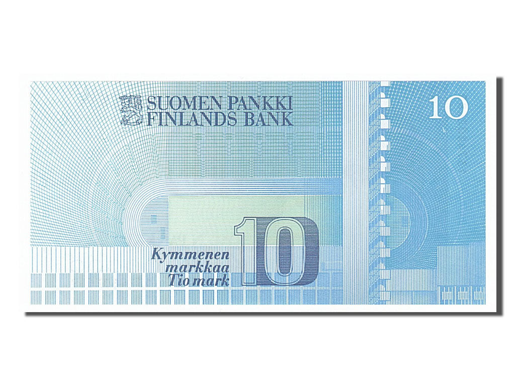 Finland, 10 Markkaa, 1986, KM #113a, UNC(65-70), 1374802689