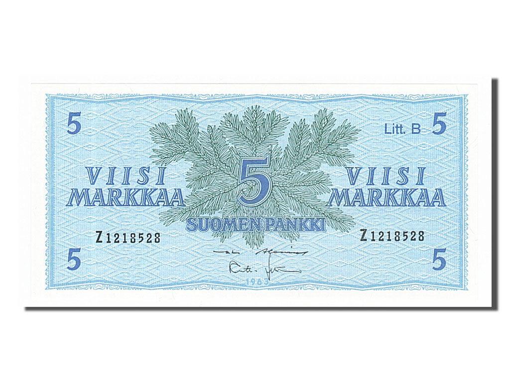 Finland, 100 Markkaa, 1963, KM #106a, UNC(65-70), Z1218528