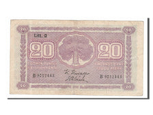 Finland, 20 Markkaa, 1939, KM #71a, EF(40-45), B9012443