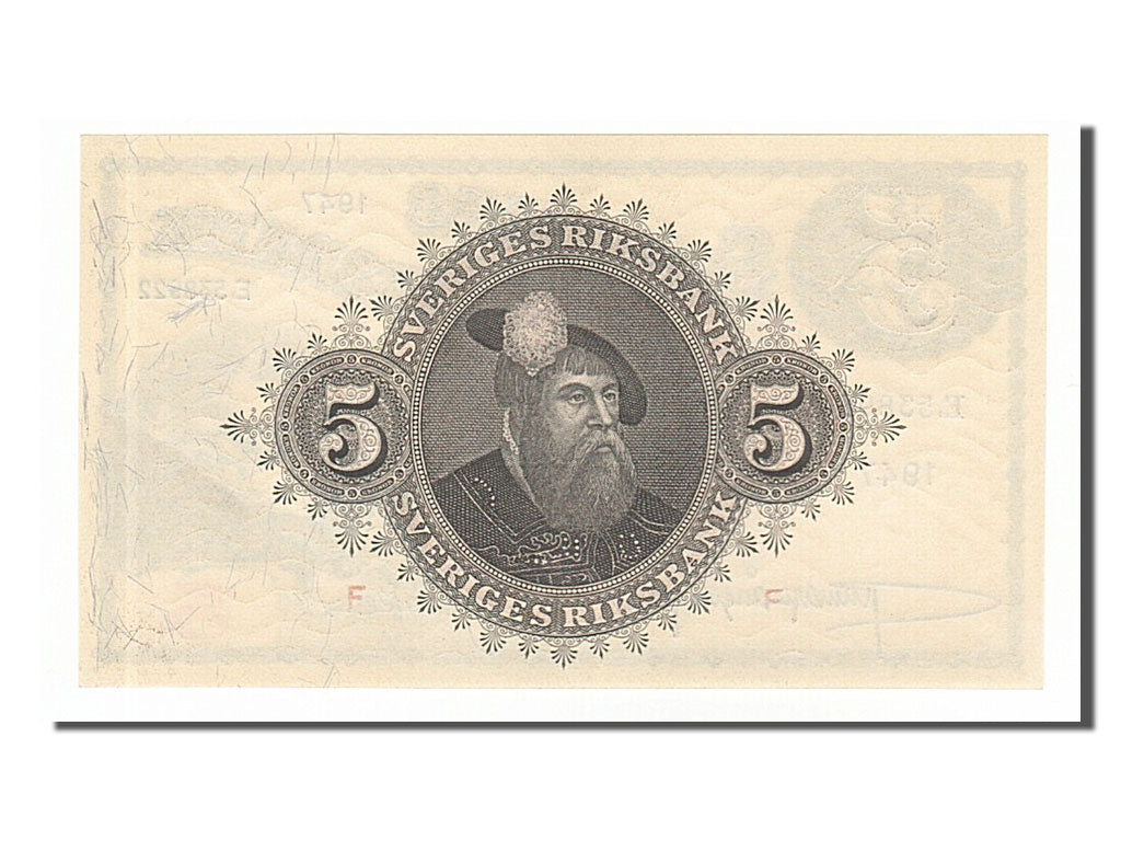 Svezia, 5 Kronor, 1947, FDS