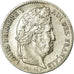 Moneda, Francia, Louis-Philippe, 1/4 Franc, 1842, Paris, MBC+, Plata, KM:740.1