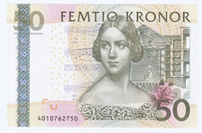 Billete, 50 Kronor, 2003, Suecia, UNC