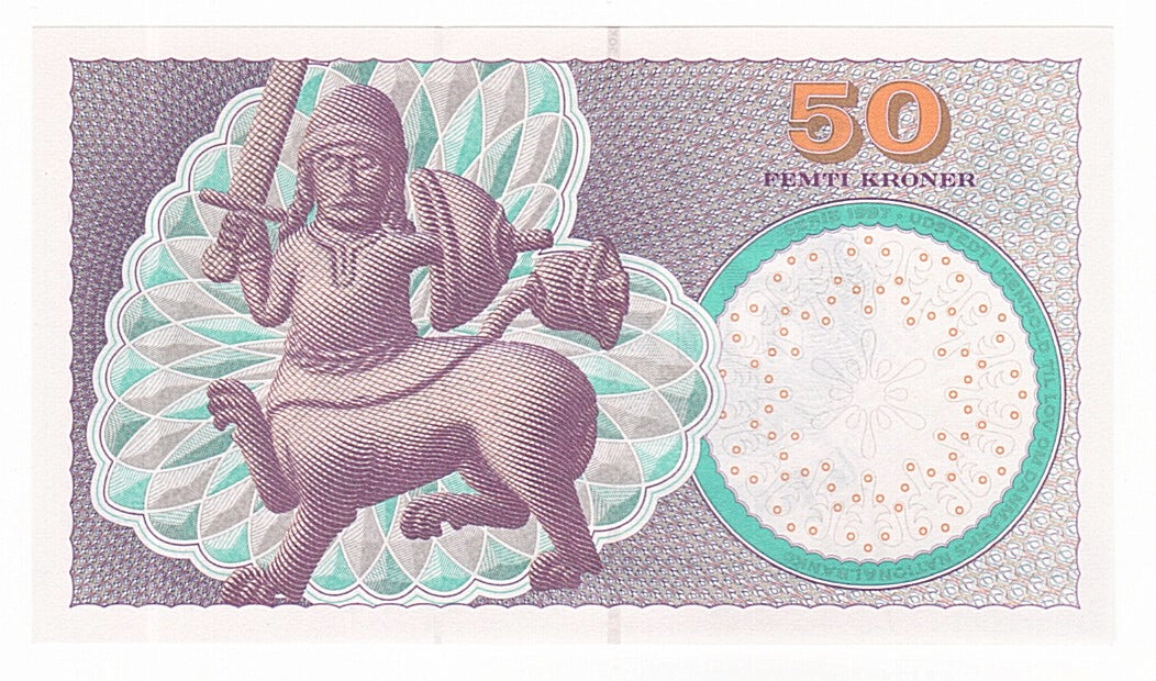 Denmark, 50 Kroner, 2002, KM #55e, UNC(65-70), 587141G