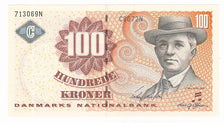 Billet, Danemark, 100 Kroner, 2007, NEUF