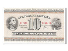 Banconote, Danimarca, 10 Kroner, 1970, KM:44aa, SPL-