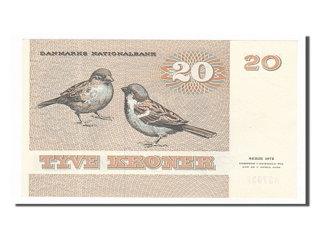 Denmark, 20 Kroner, 1979, KM #49a, UNC(63), A3793F